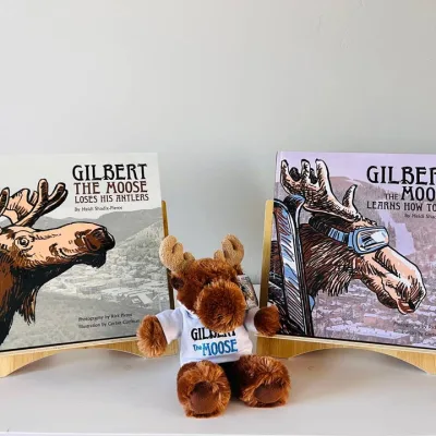 Gilbert the Moose Loses His Antlers - Book