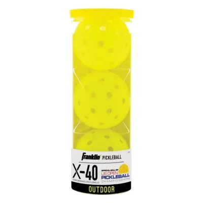 Balless de pickleball - X-40 Outdoor - Pack de 3