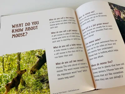 Gilbert the Moose Loses His Antlers - Book