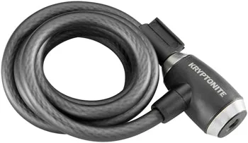 Kryptonite KryptoFlex 1218 Cable Lock - with Key, 6' x 12mm