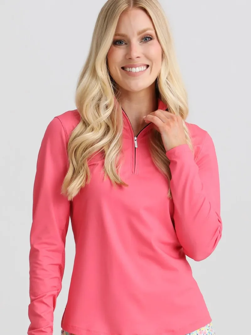 Chemise anti-UV zippée Catherine