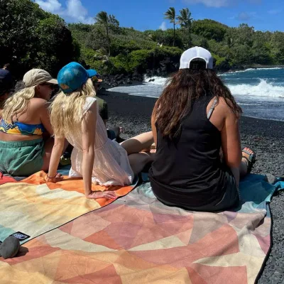 Captain Crabby Travel Beach Towel