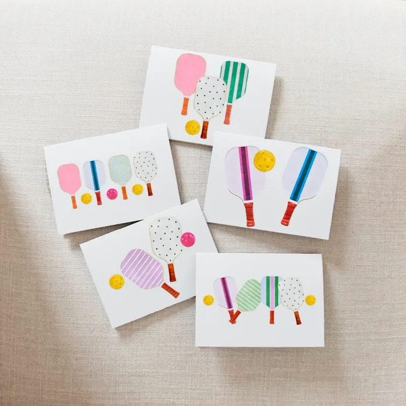 Pickleball Notecard Set of 10